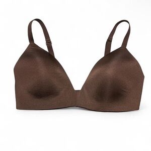 SKIMS Wireless Form T-Shirt Bra in Cocoa | 36D | NEW